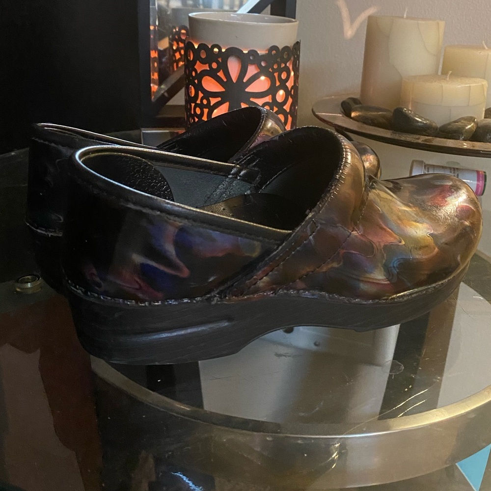 Dansko Nurse Shift Work Clogs | Iridescent Professional Shoes | EU 37 - Picture 3 of 7